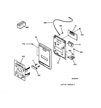 Diagram for JTP95BW2BB