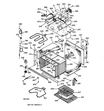 Diagram for JTP95BW2BB