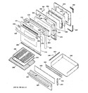 Diagram for 4 - Door & Drawer Parts