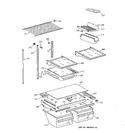 Diagram for 4 - Shelf Parts