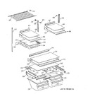 Diagram for 4 - Shelf Parts