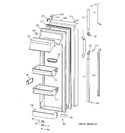 Diagram for 2 - Fresh Food Door