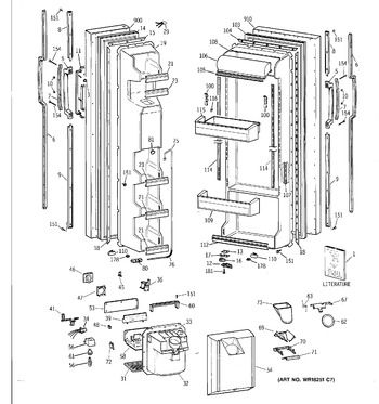 Diagram for CST25GRYAWW