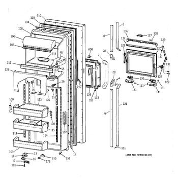 Diagram for CSK27PFXEWW