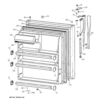 Diagram for CTX21BAXPRWH