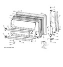 Diagram for 1 - Freezer Door