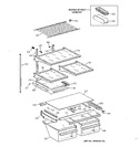 Diagram for 4 - Shelf Parts