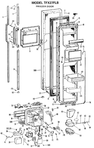 Diagram for TFX27FLB