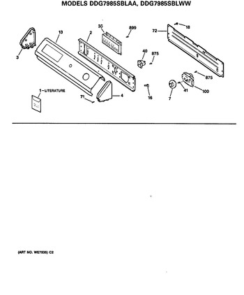 Diagram for DDG7985SBLAA