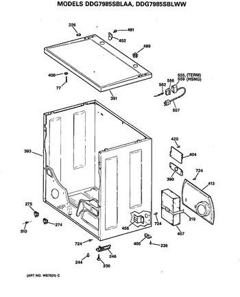 Diagram for DDG7985SBLAA