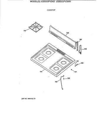 Diagram for JGBS03PV3AD