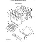 Diagram for 4 - Door & Drawer Parts