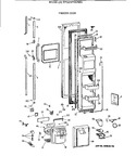 Diagram for 1 - Freezer Door