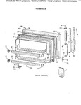 Diagram for 1 - Freezer Door