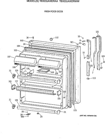 Diagram for TBX22JAXERWW