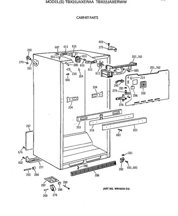 Diagram for TBX22JAXERWW