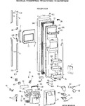 Diagram for 1 - Freezer Door