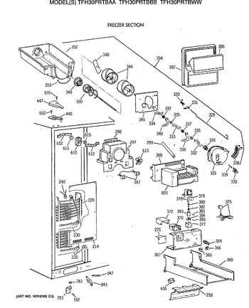 Diagram for TFH30PRTBWW