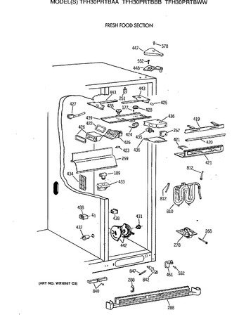 Diagram for TFH30PRTBWW