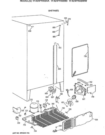 Diagram for TFX24PRXBWW