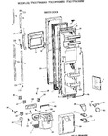 Diagram for 1 - Freezer Door