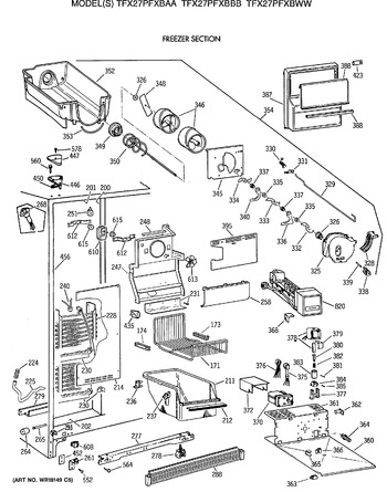 Diagram for TFX27PFXBWW