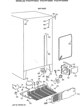 Diagram for TFX27PFXBWW