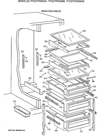 Diagram for TFX27PRXBWW