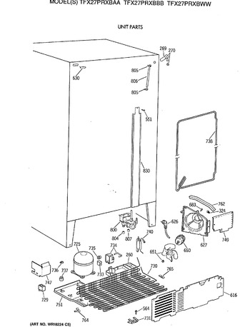 Diagram for TFX27PRXBWW