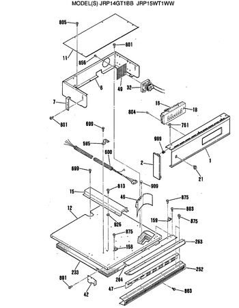 Diagram for JRP15WT1WW