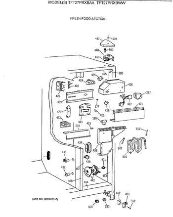 Diagram for TFT27PRXBWW