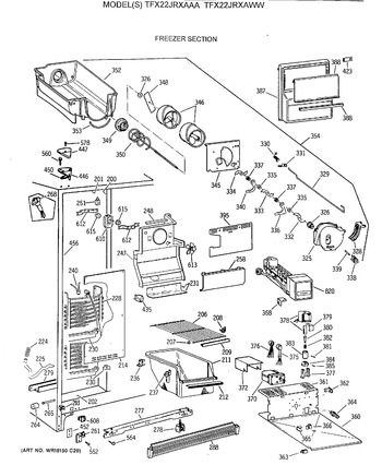 Diagram for TFX22JRXAWW