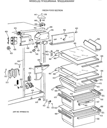 Diagram for TFX22JRXAWW