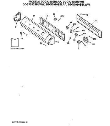 Diagram for DDG7980SBLWW