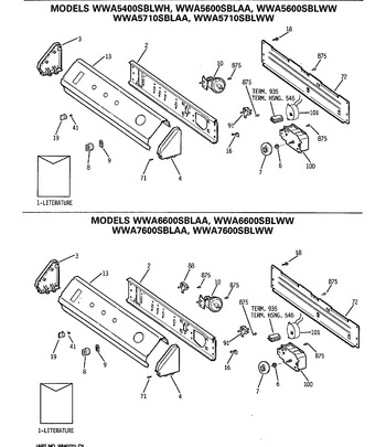 Diagram for WWA5710SBLAA