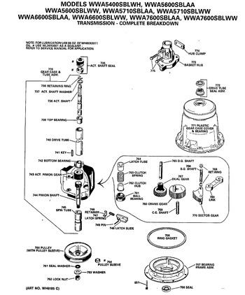 Diagram for WWA5400SBLWH