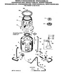 Diagram for 4 - Tub, Basket & Agitator