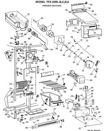 Diagram for TFX22RLE