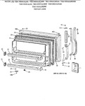 Diagram for 1 - Freezer Door