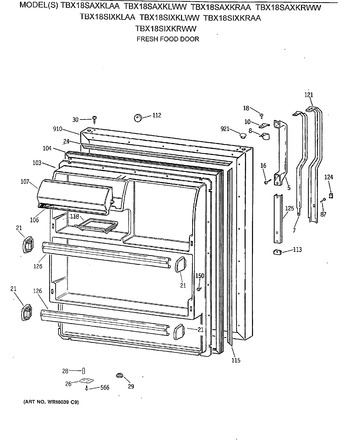 Diagram for TBX18SAXKRAA