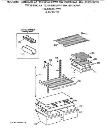 Diagram for TBX18SAXKRAA