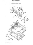 Diagram for 1 - Cooktop & Control Panel