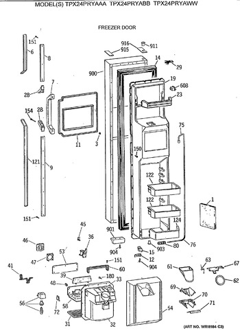 Diagram for TPX24PRYABB