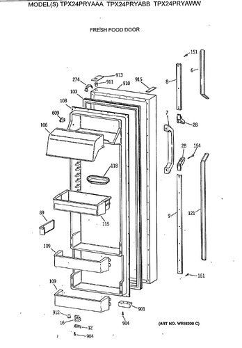 Diagram for TPX24PRYABB