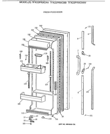 Diagram for TFX22PRXCAA