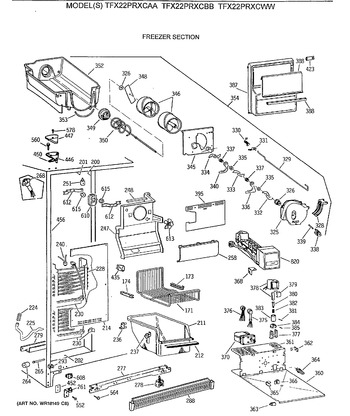 Diagram for TFX22PRXCAA