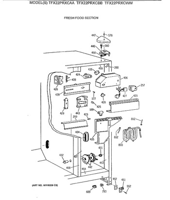 Diagram for TFX22PRXCAA