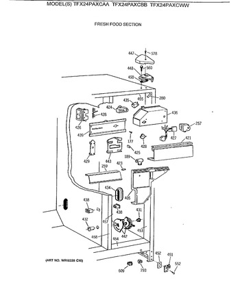 Diagram for TFX24PAXCAA