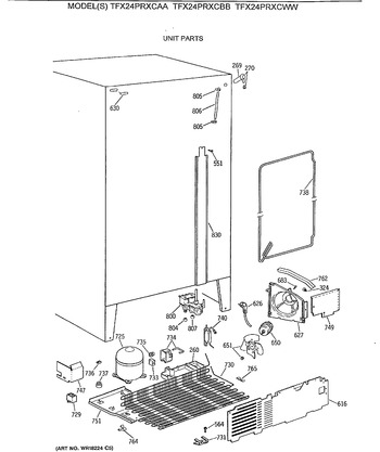 Diagram for TFX24PRXCAA