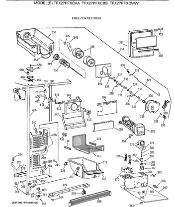 Diagram for TFX27PFXCAA